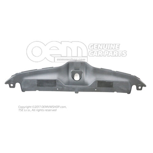 Panel poprzeczny satynowy czarny 3V0853343  9B9