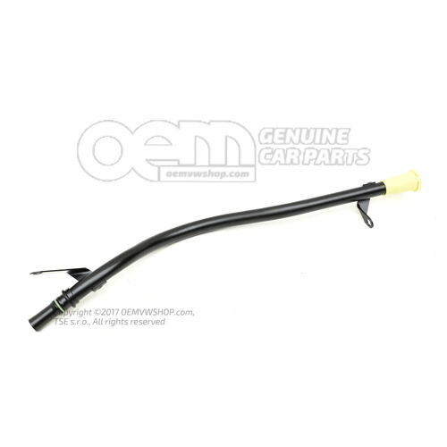 Rurka na prętowy wskaźnik poziomu oleju 07K115610B