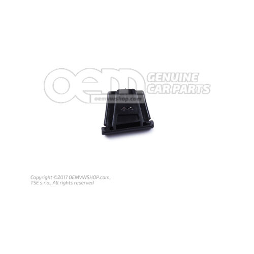 Zaślepka końcowa, satynowo czarna 895853114A 01C