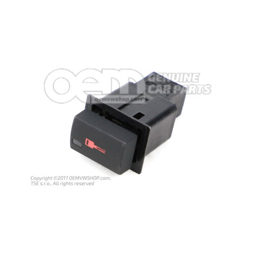 Wyłącznik bezpieczeństwa centralnego zamka soul (czarny) 8E0962107  5PR