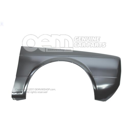 Błotnik przedni prawy do Golfa Mk1 155821022E