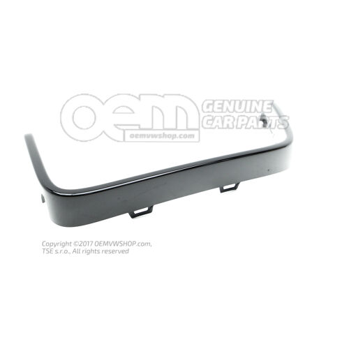 Osłona genialnie czarna do Audi TTRS Coupe/Roadster 8S 8S0807731  Y9B