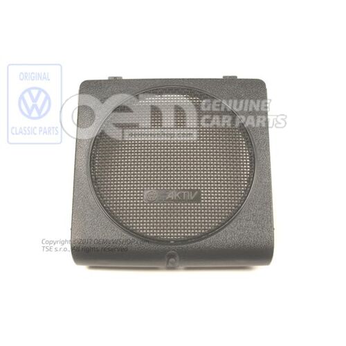 Listwa głośnika satynowo czarna Golf Mk2 191867149  LN8