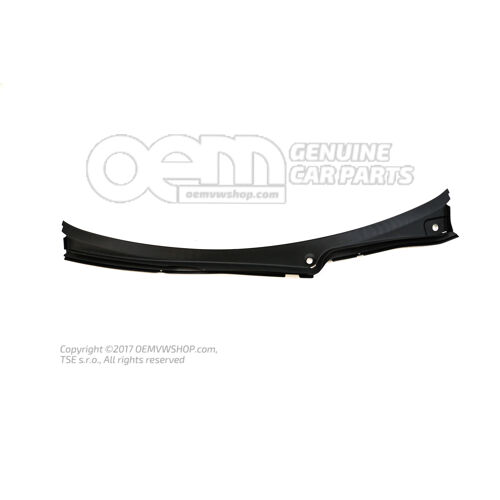 Odbłyśnik wody, satynowy czarny 8R1819403  01C