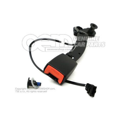 Zatrzask pasa ze stykiem ostrzegawczym 1U0858471D