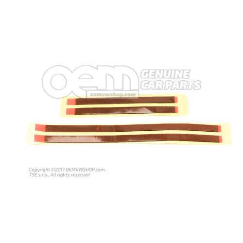 1 zestaw elementów mocujących zderzak 5FA898623