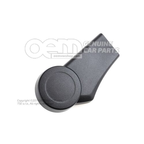 Obróbka podłokietnika satynowa czarna 6V0864280  9B9