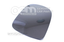 Szkło lusterka (asferyczne - szerokokątne) podgrzewane wraz z płytą nośną - kierownica po lewej stronie 7E1857521AN (1)