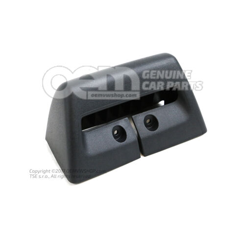 Prowadnica paska z czapką, tytanowa, czarna 7H0882635C 82V