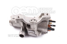 Blokada kierownicy ze stacyjką/rozrusznikiem bez cylindra zamka 4B0905851P (1)