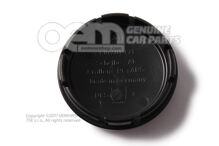 Zaślepka satynowa czarna/wysoki chrom 1J0601171  XRW (1)