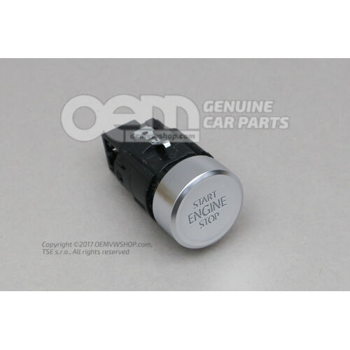 Przełącznik Start/Stop aluminiowy 5G2959839B 3Q7