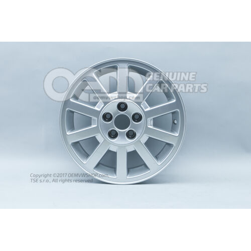 Felga aluminiowa w kolorze chrom metalik Skoda Octavia 1U 1U0601025C 7ZS