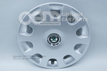 Pierścienie kołpakowe kołpak czarny/jasny chrom Skoda Octavia 1U 1U0601147E MHB