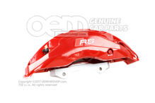 4K0615107P Audi RS7 Sportback and RS6/RS6 plus/Avant Quattro red Calliper without brake pads size 420x40mm left (1)
