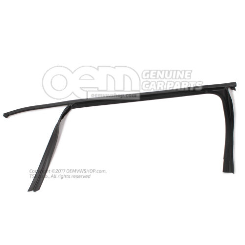 Prowadnica okna czarna 7P6837431F 5AP