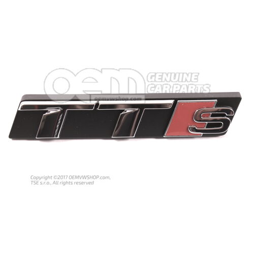 Napis chromowany Audi TT/TTS Coupe/Roadster 8S 8S0853736A 2ZZ