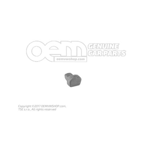 Element wypełniający, satynowo czarny 8D5845127  01C