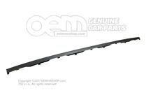 Spoiler przedni satynowo czarny Volkswagen Amarok 2H 2HH805902  9B9 (2)