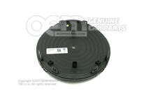 Emblemat VW Czysta biel/czarność 1T3853600  AWA (1)