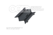 Listwa zderzaka satynowa czarna Skoda Yeti 5L 5L0853666A 9B9