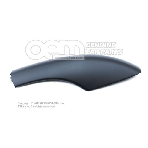 Czapka z daszkiem satynowa czarna 5J6860149  9B9