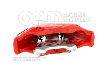4K0615108P Audi RS7 Sportback and RS6/RS6 plus/Avant Quattro red Calliper without brake pads size 420x40mm right (3)