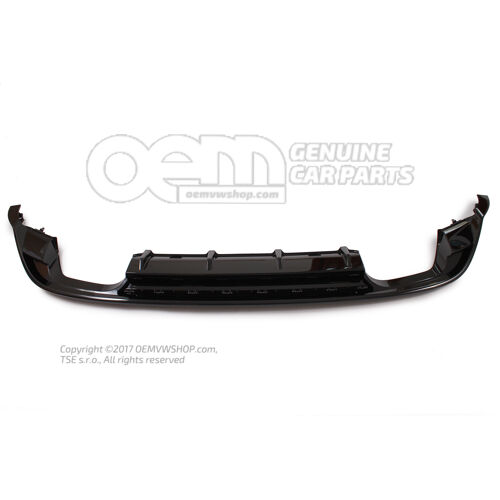 Dyfuzor tylny czarny 5G6807568AA041