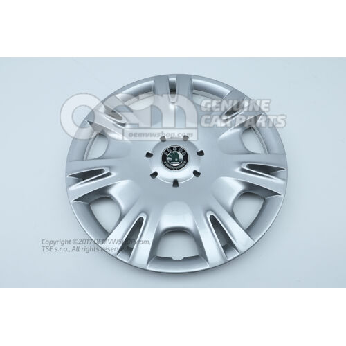 Obręcze kół czarne/jasny chrom 1Z0601147F MHB