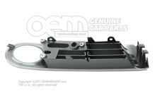 Kratka wlotu powietrza Kratka nawiewu powietrza czarna 8L0807489C 3FZ (2)