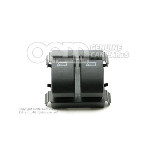 Przełącznik elektrycznego podnośnika szyb soul (czarny) 8L0959851  4PK