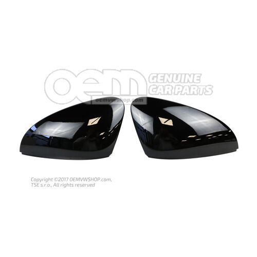 1 zestaw zew. obudowy lusterek w kolorze czarnym metalik 57A072530