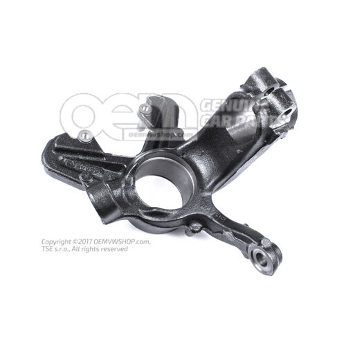 Obudowa łożyska koła z - wspornikiem hamulca 5Z0407256AA