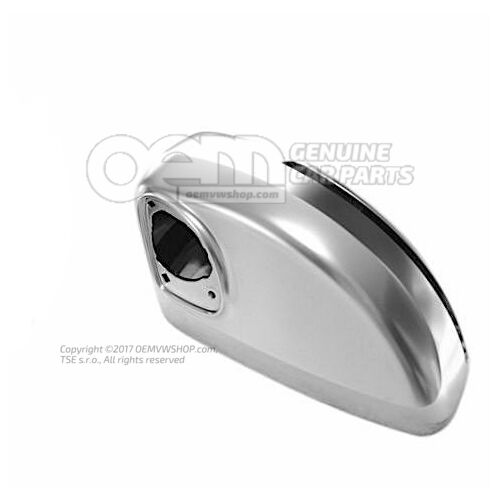 Obudowa lusterka zewnętrznego aluminiowa 8J0857501B 3Q7