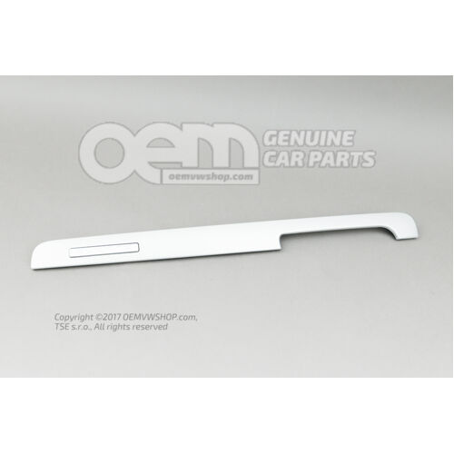 Wykończenia aluminiowe szczotkowane w kolorze srebrnym 8J2857185F 1NK