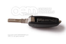 Klucz główny z transponderem (składany bit) w wewnętrznej części szyny 8V0837220D INF (2)