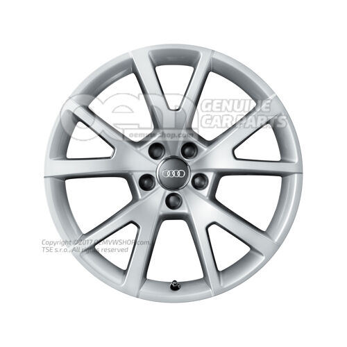 Obręcz aluminiowa w kolorze diamentowego srebra 4G0071498  8Z8