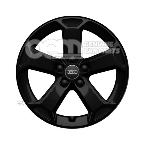 Felga aluminiowa czarno-błyszcząca Audi Q2 81 81A071497A AX1
