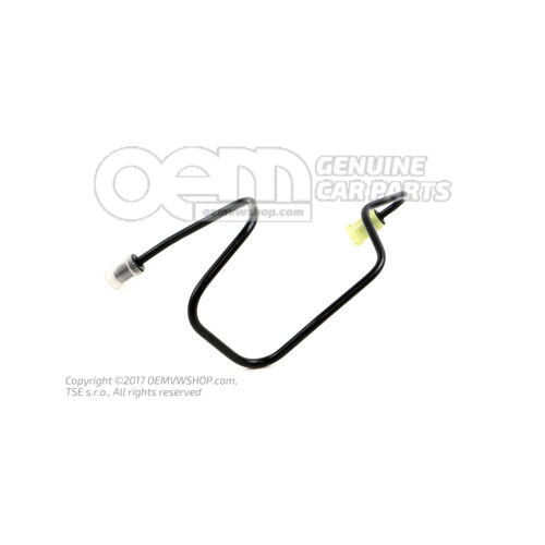 Przewód hamulcowy od hydrauliki do przewodu hamulcowego 1J0614723L
