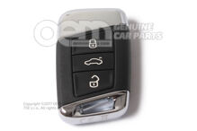 Jednostka nadawcza Czarny satynowy/wysoki chrom 3G0959752BCDTB (2)