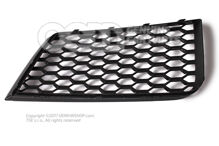 Kratka nawiewu czarno-błyszcząca Audi RS3 Sportback 8V 8V4807682B T94 (2)