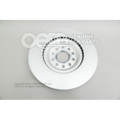 Tarcza hamulcowa (wentylowana) rozmiar 340X30MM 5Q0615301G