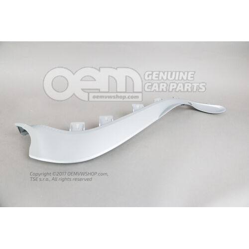 Listwa oparcia siedzenia srebrna Audi TT/TTS Coupe/Roadster 8S 8S0881318S VW2