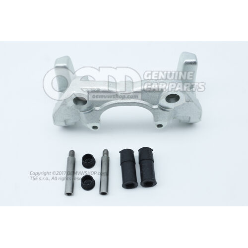 Wspornik hamulca ze sworzniem ustalającym klocki 7M3615125A