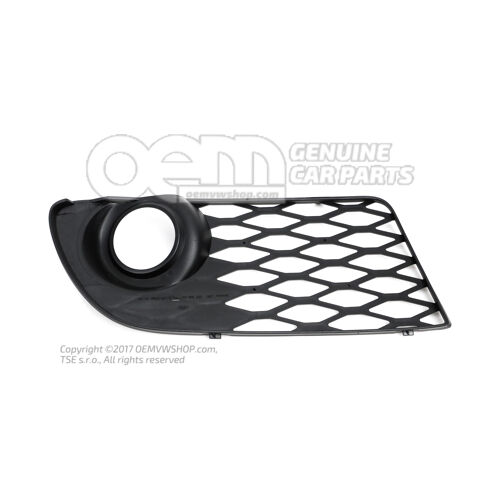 Kratka nawiewu czarna 8D0807345Q 3FZ