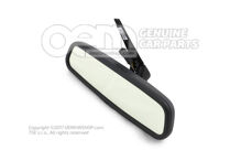 Lusterko wewnętrzne, automatyczne, nieodblaskowe, satynowe czarne 4B0857511C 01C