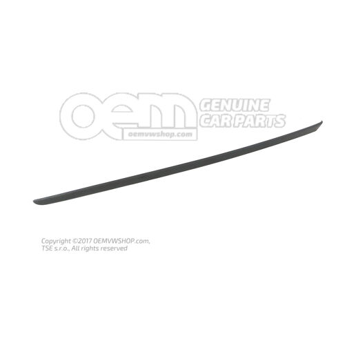 Listwa deflektora wody, satynowo czarna 8P0854328B 01C