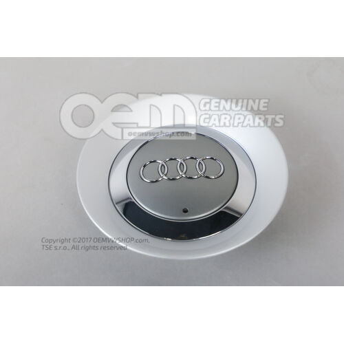 Kołpak piasty diamentowo-srebrny/polerowane aluminium/szary metalik 4F0601165B SRA