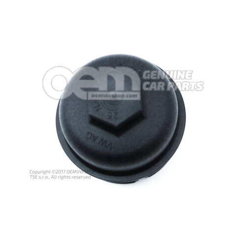 Osłona filtra oleju 06M115311E