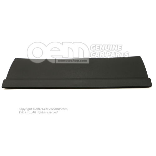 Tapicerka ramy siedziska do modeli z siedziskiem obrotowym Titan black 7E7881320A 82V